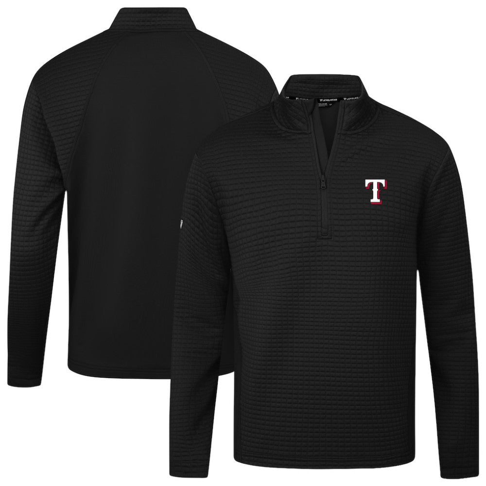 Texas Rangers Levelwear Women's Tailgate Insignia 2.0 Quarter-Zip Top for sale