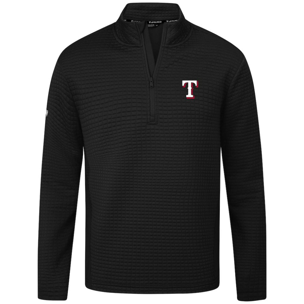 Texas Rangers Levelwear Women's Tailgate Insignia 2.0 Quarter-Zip Top for sale