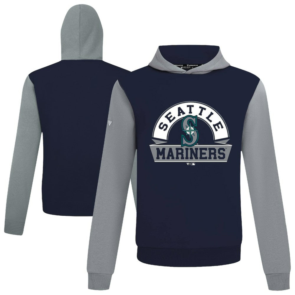 Seattle Mariners Levelwear Throwback Ultimate Banner Arch Hoodie Discount
