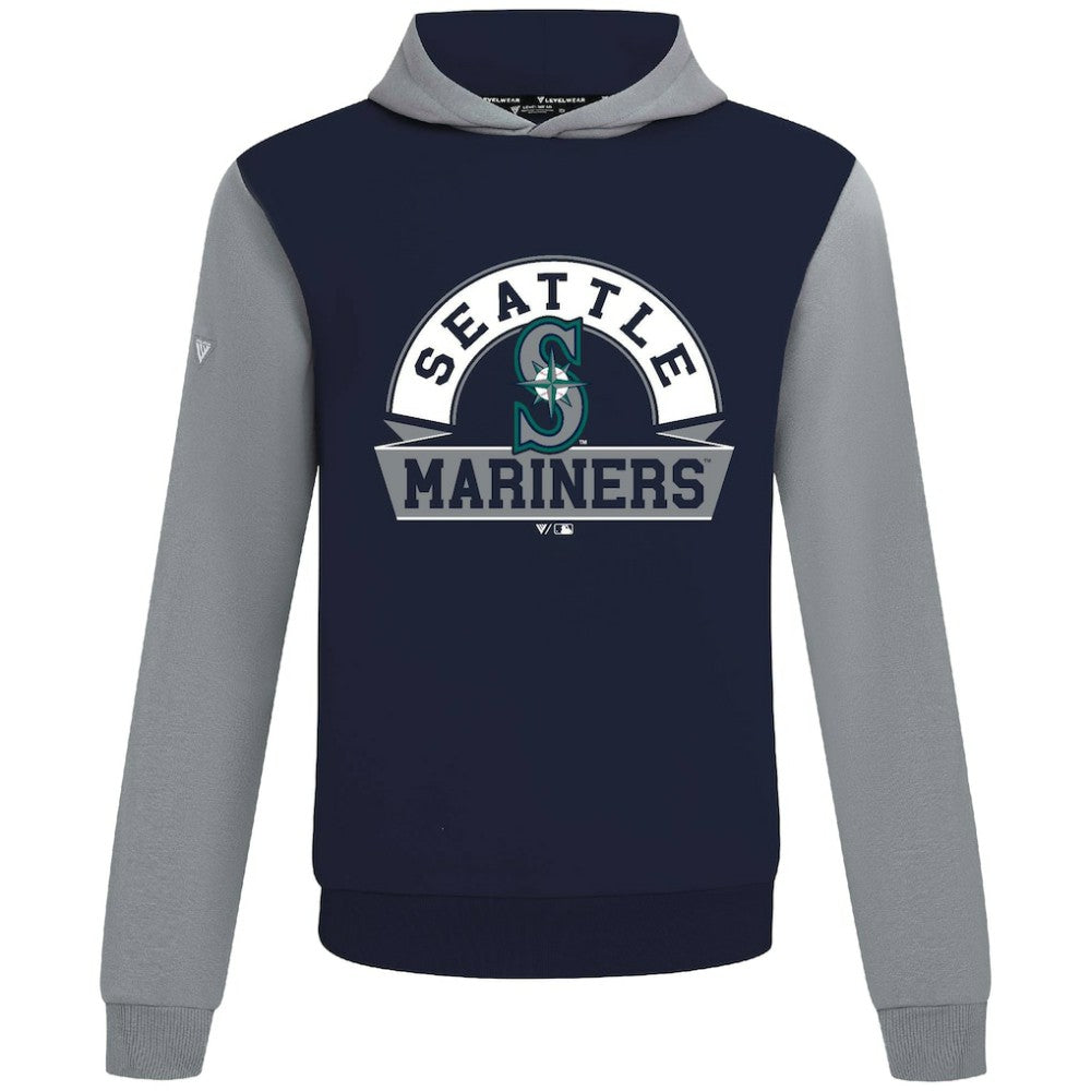 Seattle Mariners Levelwear Throwback Ultimate Banner Arch Hoodie Discount