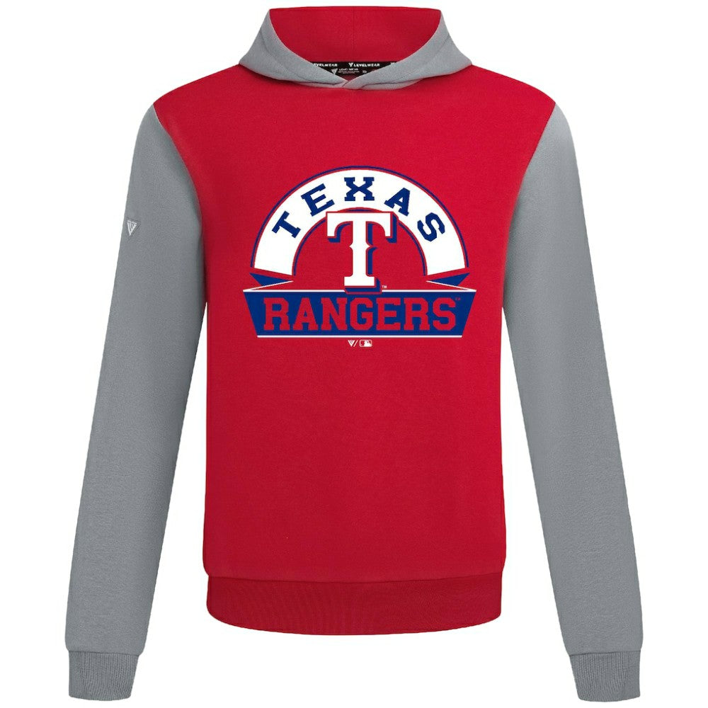 Texas Rangers Levelwear Throwback Ultimate Banner Arch Hoodie for sale