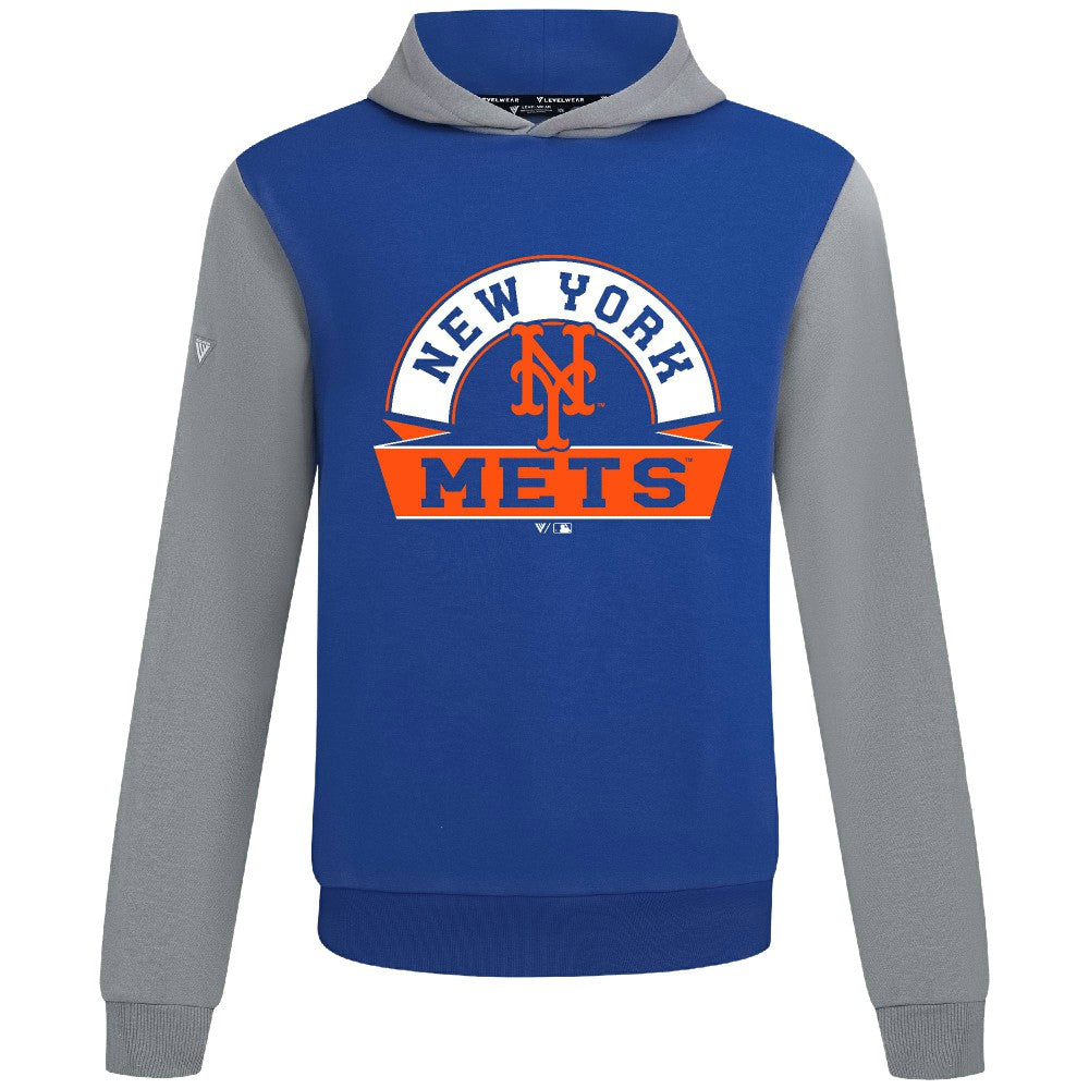 New York Mets Levelwear Throwback Ultimate Banner Arch Hoodie Near Me