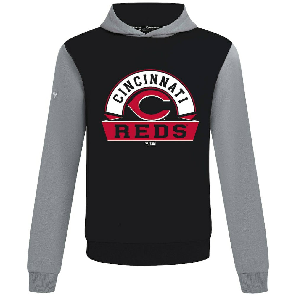 Cincinnati Reds Levelwear Throwback Ultimate Banner Arch Hoodie Sale