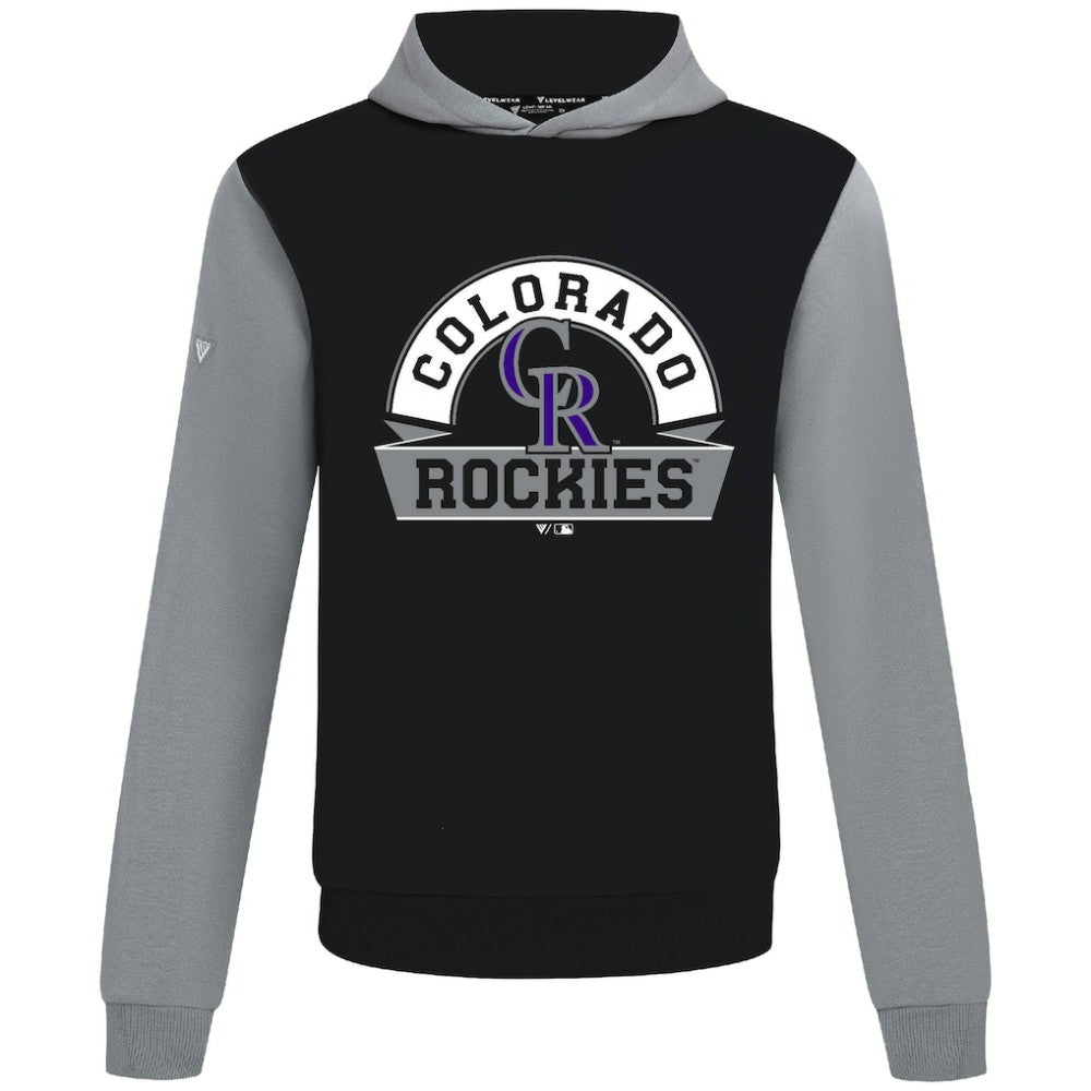 Colorado Rockies Levelwear Throwback Ultimate Banner Arch Hoodie Sale