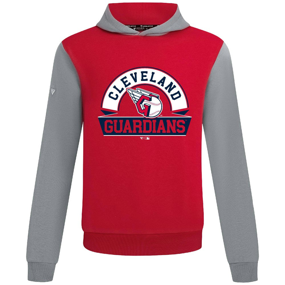 Cleveland Guardians Levelwear Throwback Ultimate Banner Arch Hoodie Sale