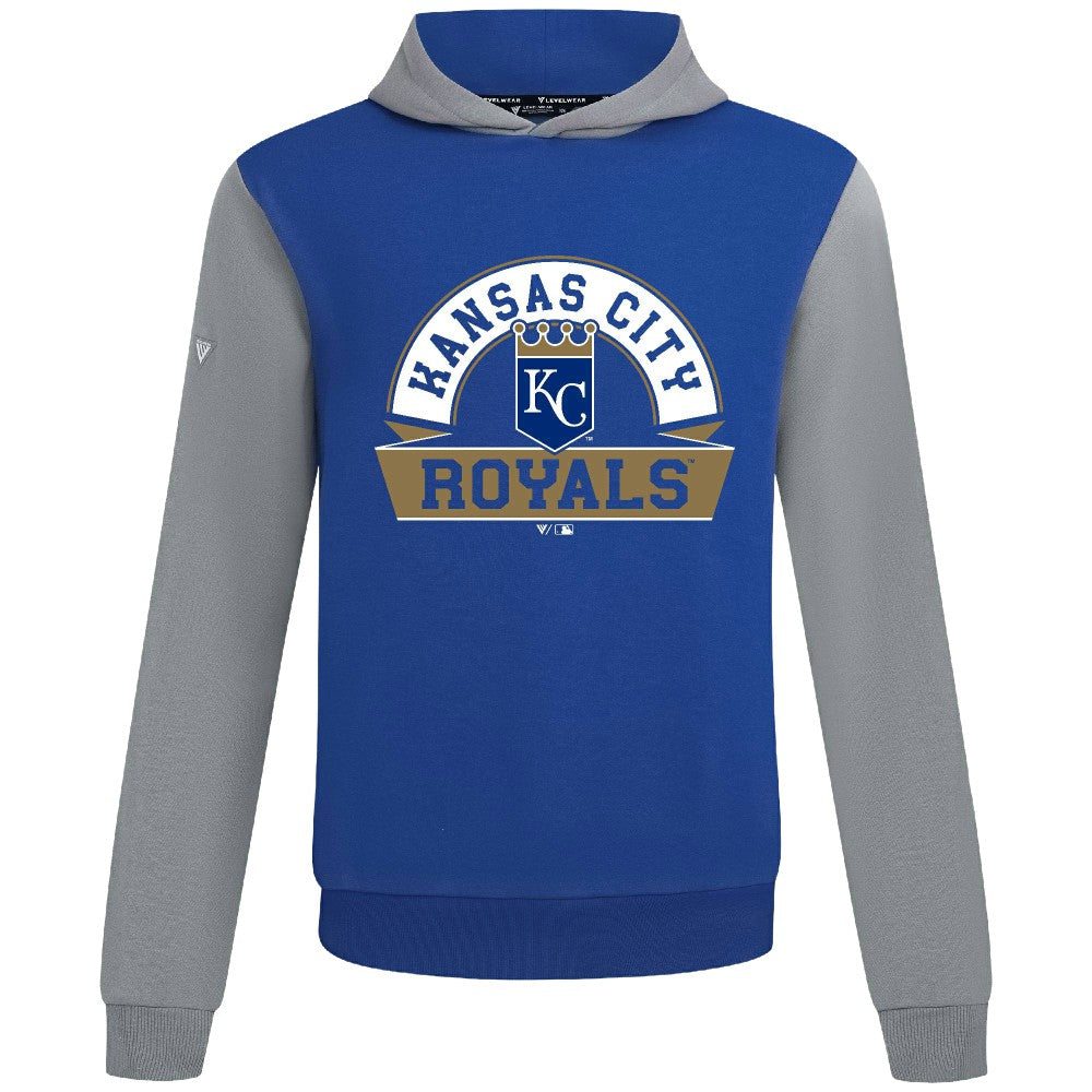 Kansas City Royals Levelwear Throwback Ultimate Banner Arch Hoodie Online