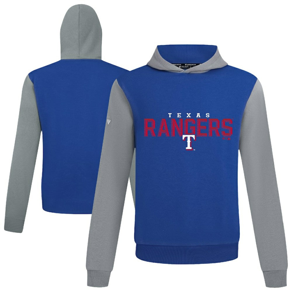 Texas Rangers Levelwear Throwback Carve Ultimate Hoodie Outlet