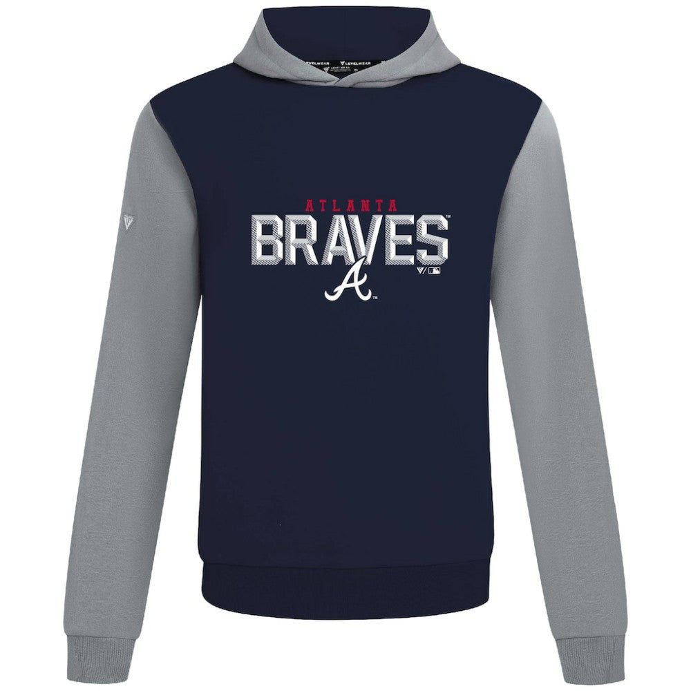 Atlanta Braves Levelwear Throwback Carve Ultimate Hoodie Sale