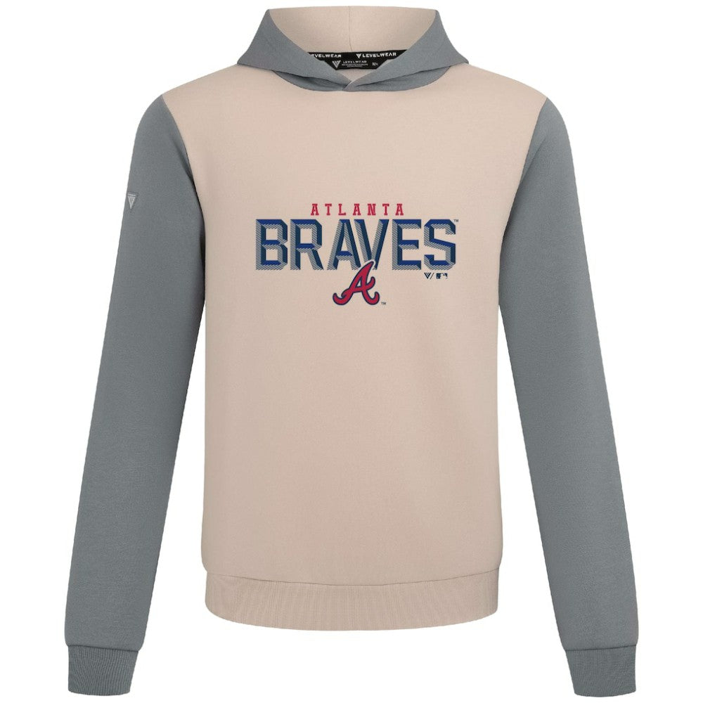 Atlanta Braves Levelwear Throwback Carve Ultimate Hoodie Discount