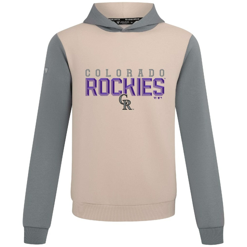 Colorado Rockies Levelwear Throwback Carve Ultimate Hoodie Online