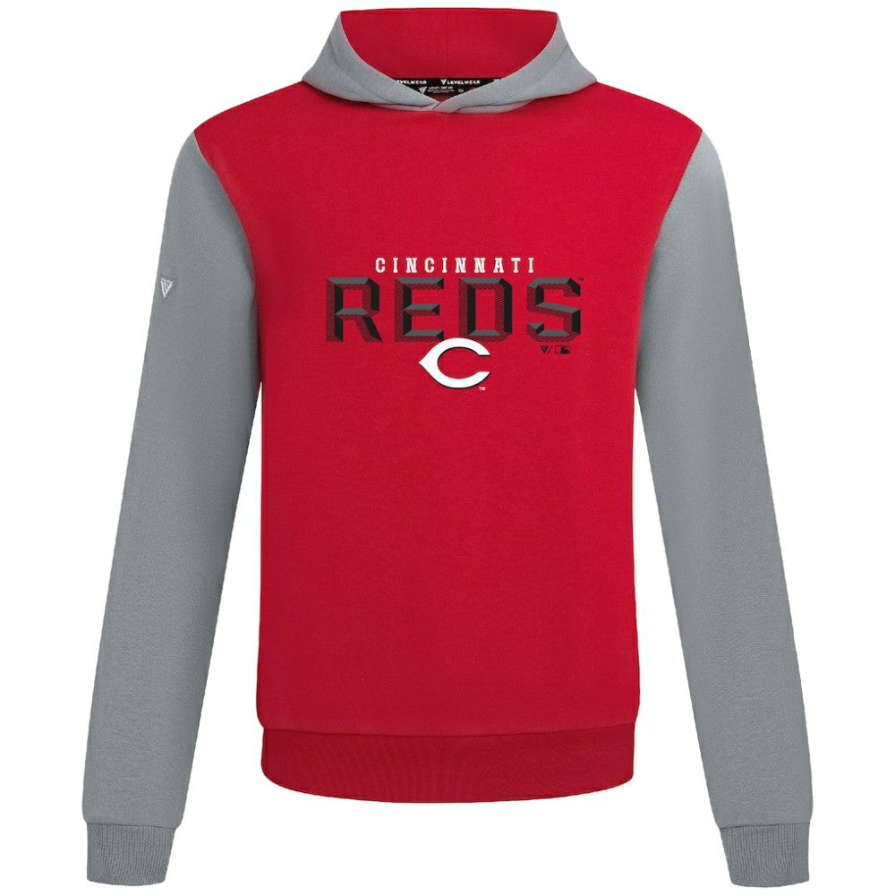 Cincinnati Reds Levelwear Throwback Carve Ultimate Hoodie for sale