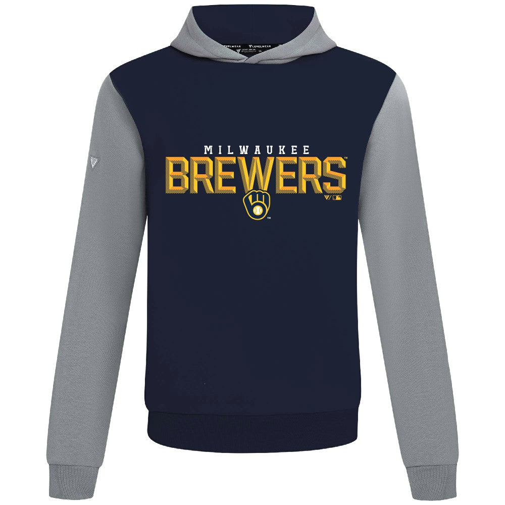 Milwaukee Brewers Levelwear Throwback Carve Ultimate Hoodie Near Me