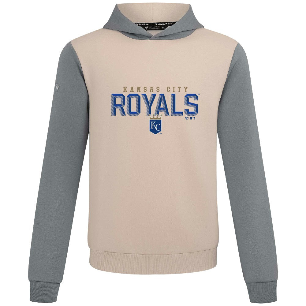 Kansas City Royals Levelwear Throwback Carve Ultimate Hoodie Sale