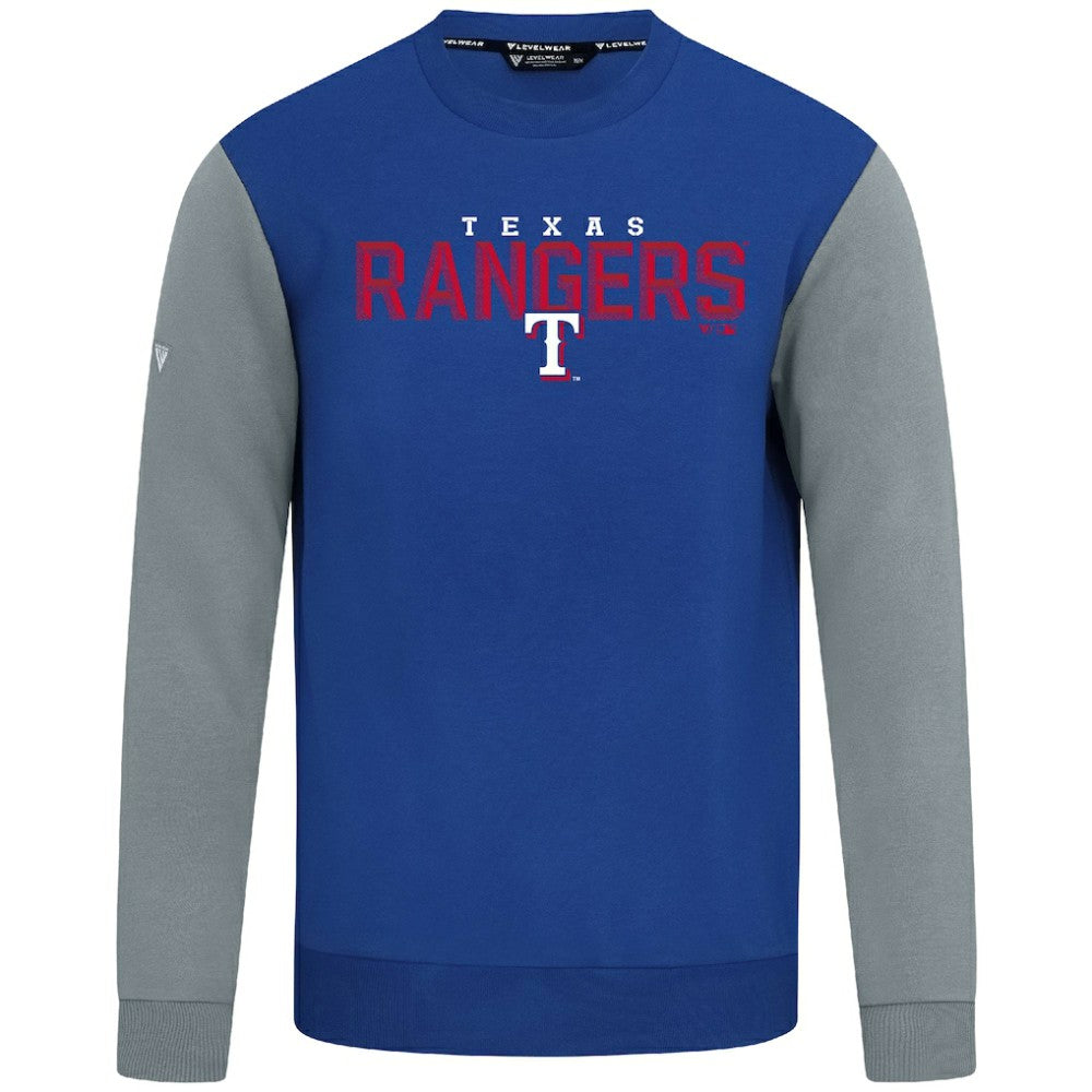 Texas Rangers Levelwear Throwback Ultimate Carve Sweatshirt Discount