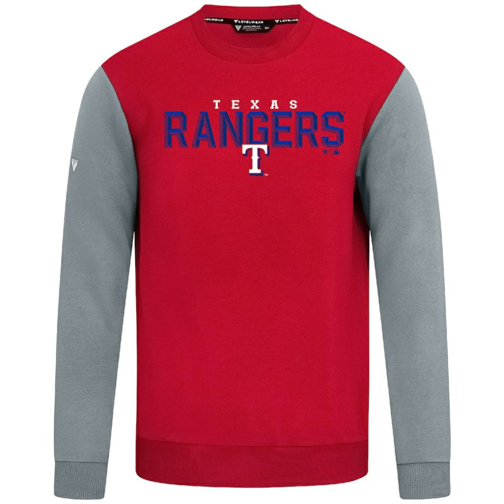 Texas Rangers Levelwear Throwback Ultimate Carve Sweatshirt Near Me