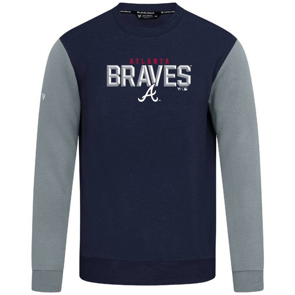 Atlanta Braves Levelwear Throwback Ultimate Carve Sweatshirt Near Me