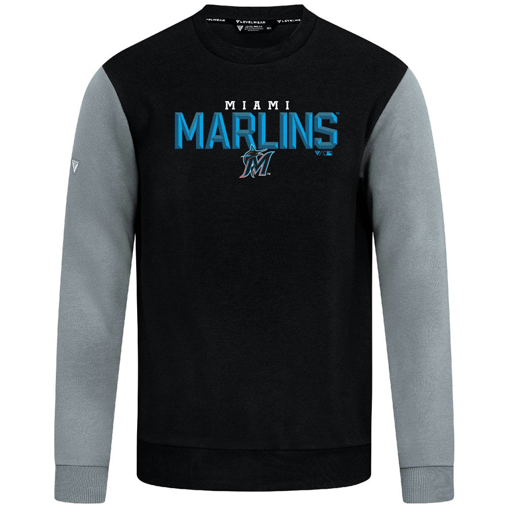 Miami Marlins Levelwear Throwback Ultimate Carve Sweatshirt Near Me