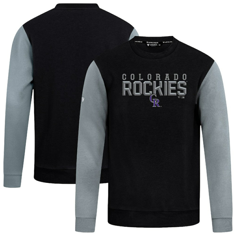 Colorado Rockies Levelwear Throwback Ultimate Carve Sweatshirt Outlet