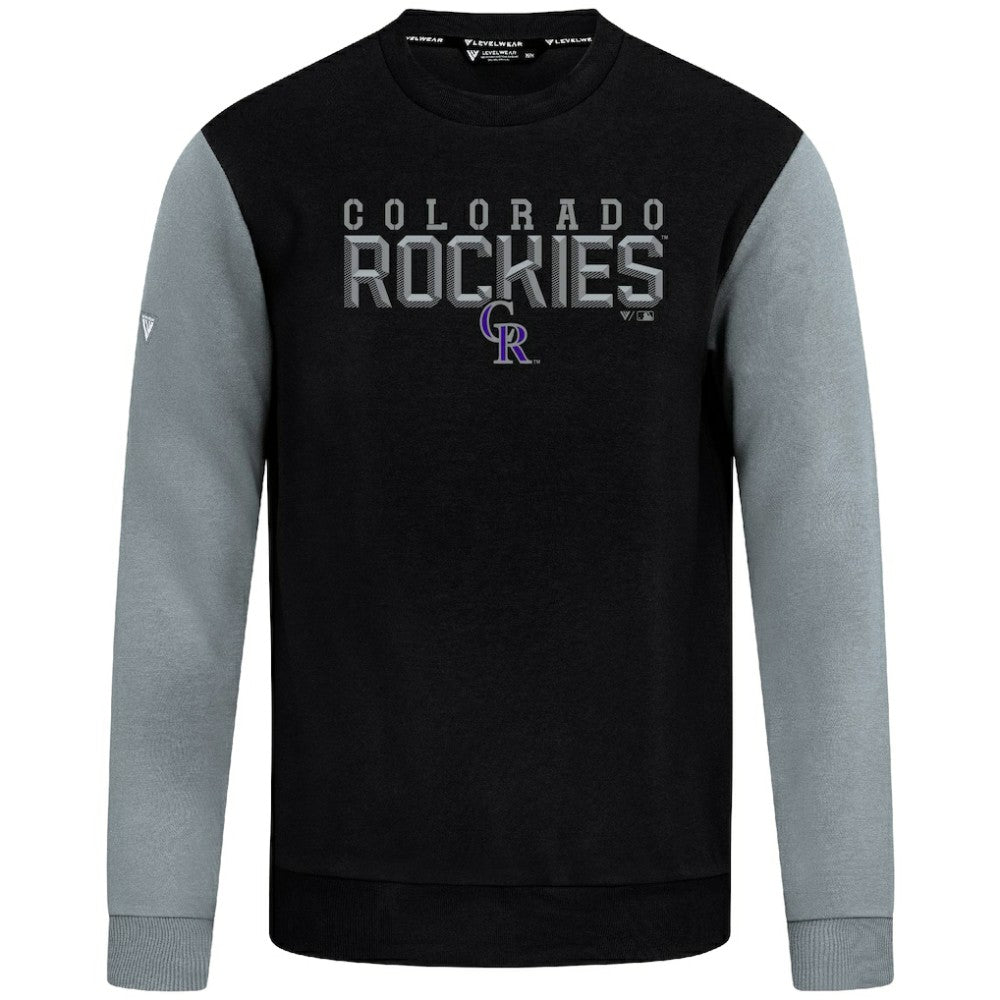 Colorado Rockies Levelwear Throwback Ultimate Carve Sweatshirt Outlet