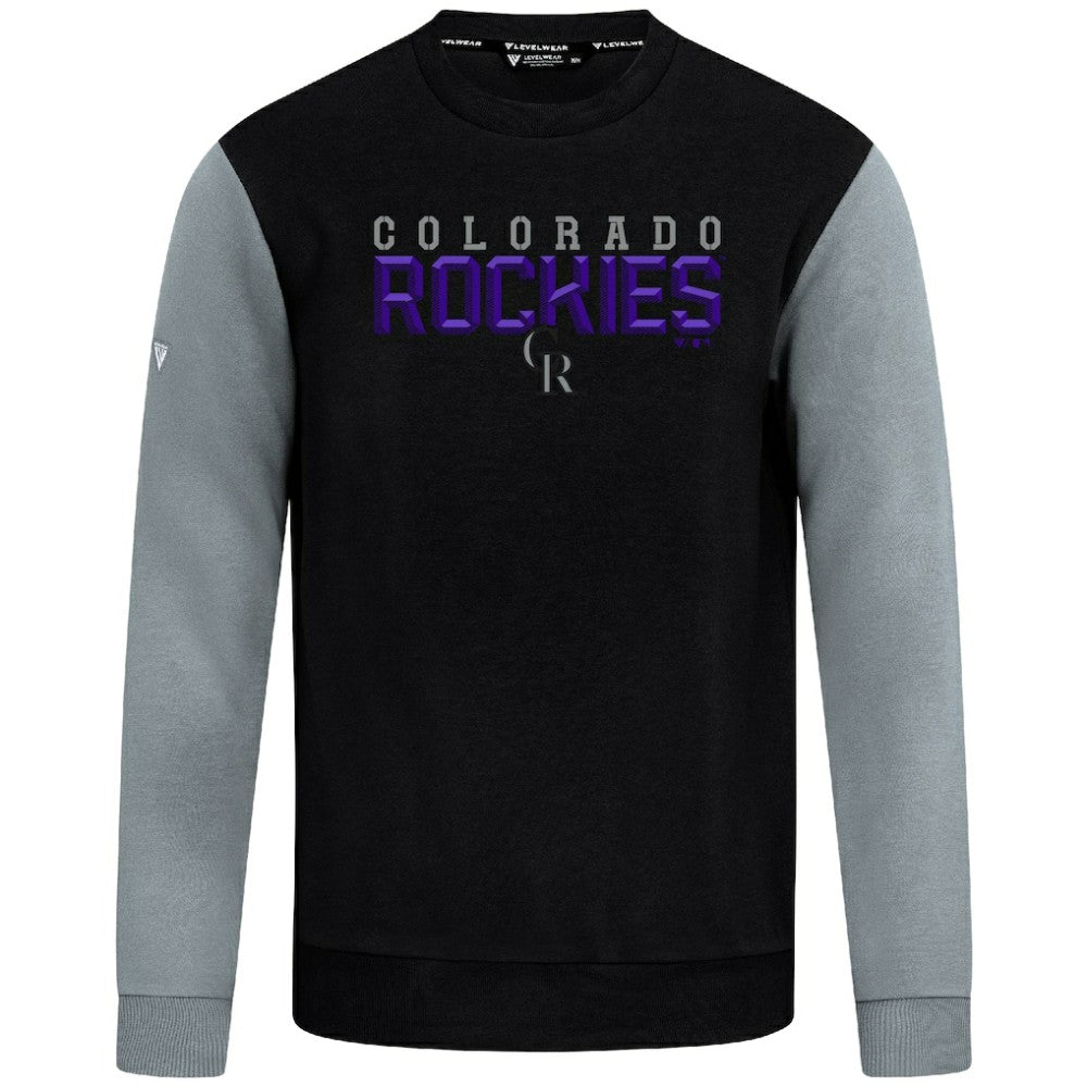 Colorado Rockies Levelwear Throwback Ultimate Carve Sweatshirt Near Me