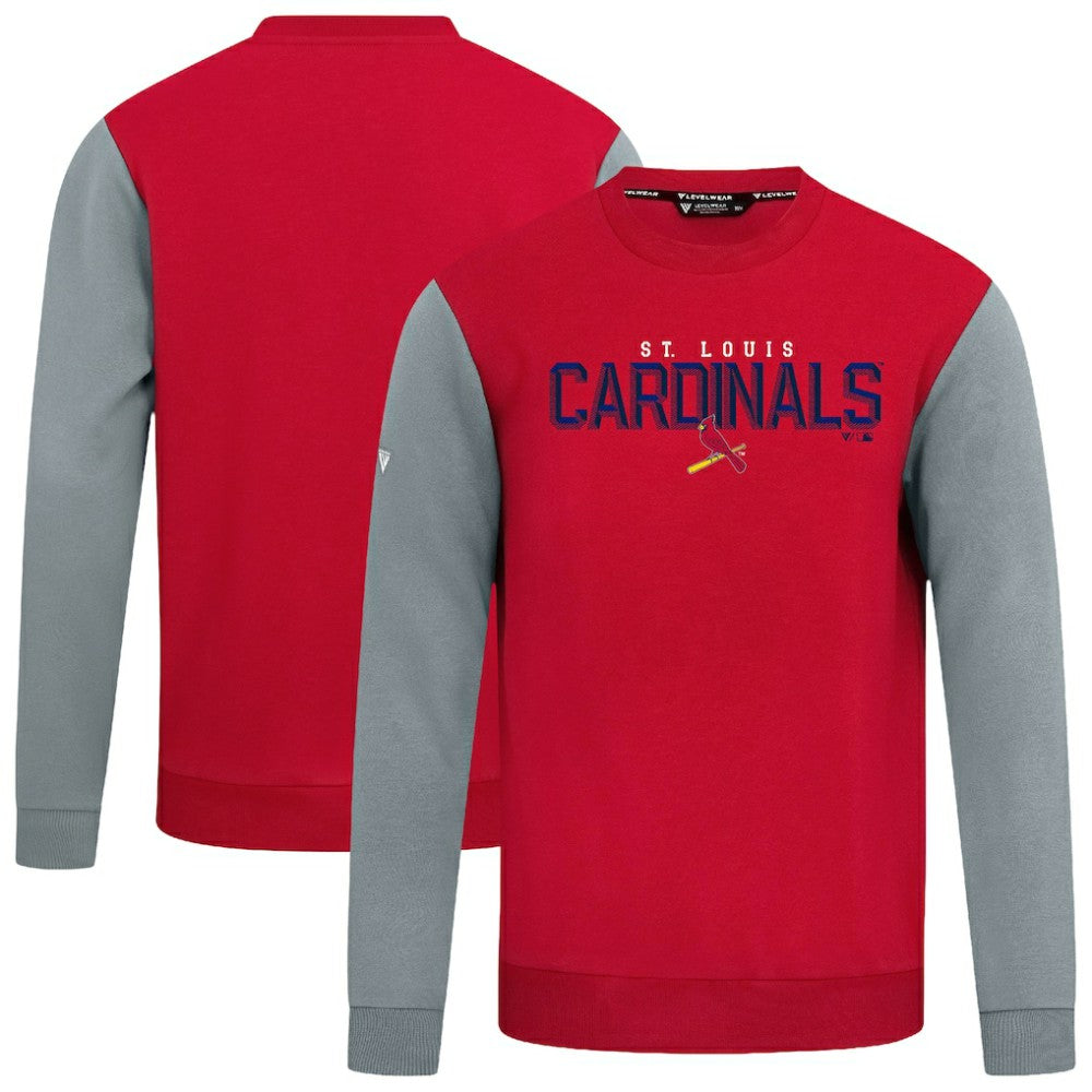 St. Louis Cardinals Levelwear Throwback Ultimate Carve Sweatshirt Discount