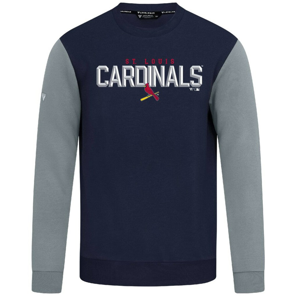 St. Louis Cardinals Levelwear Throwback Ultimate Carve Sweatshirt Outlet