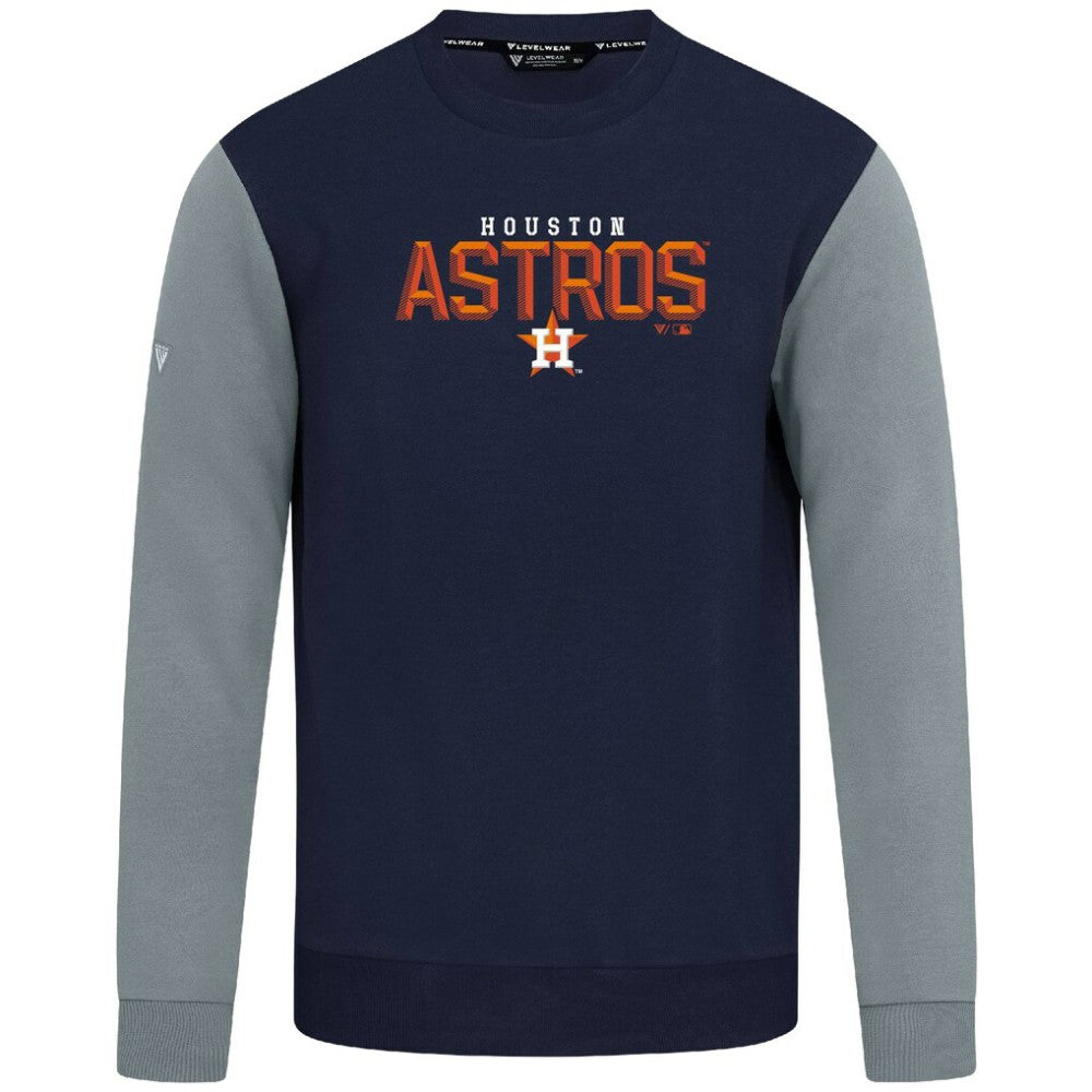 Houston Astros Levelwear Throwback Ultimate Carve Sweatshirt Outlet