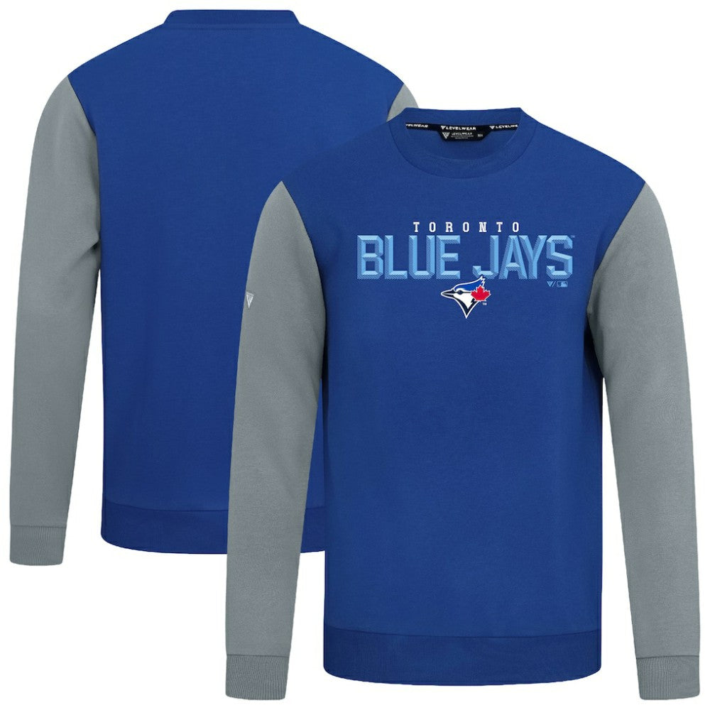 Toronto Blue Jays Levelwear Throwback Ultimate Carve Sweatshirt Outlet