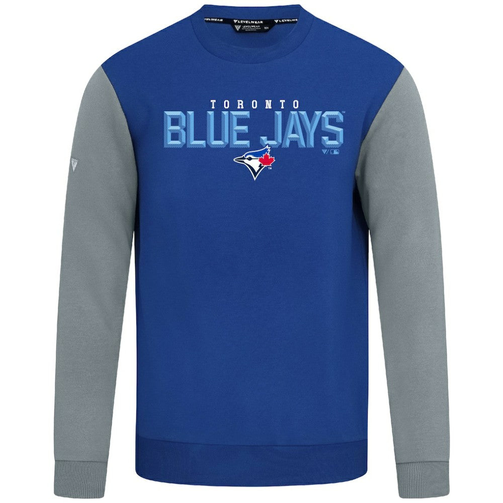 Toronto Blue Jays Levelwear Throwback Ultimate Carve Sweatshirt Outlet