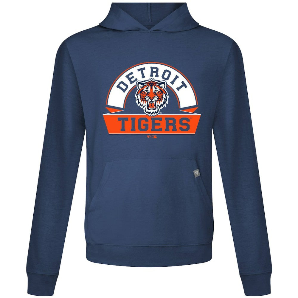 Detroit Tigers Levelwear Relay Banner Arch Pullover Hoodie Discount