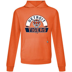 Detroit Tigers Levelwear Relay Banner Arch Pullover Hoodie Outlet