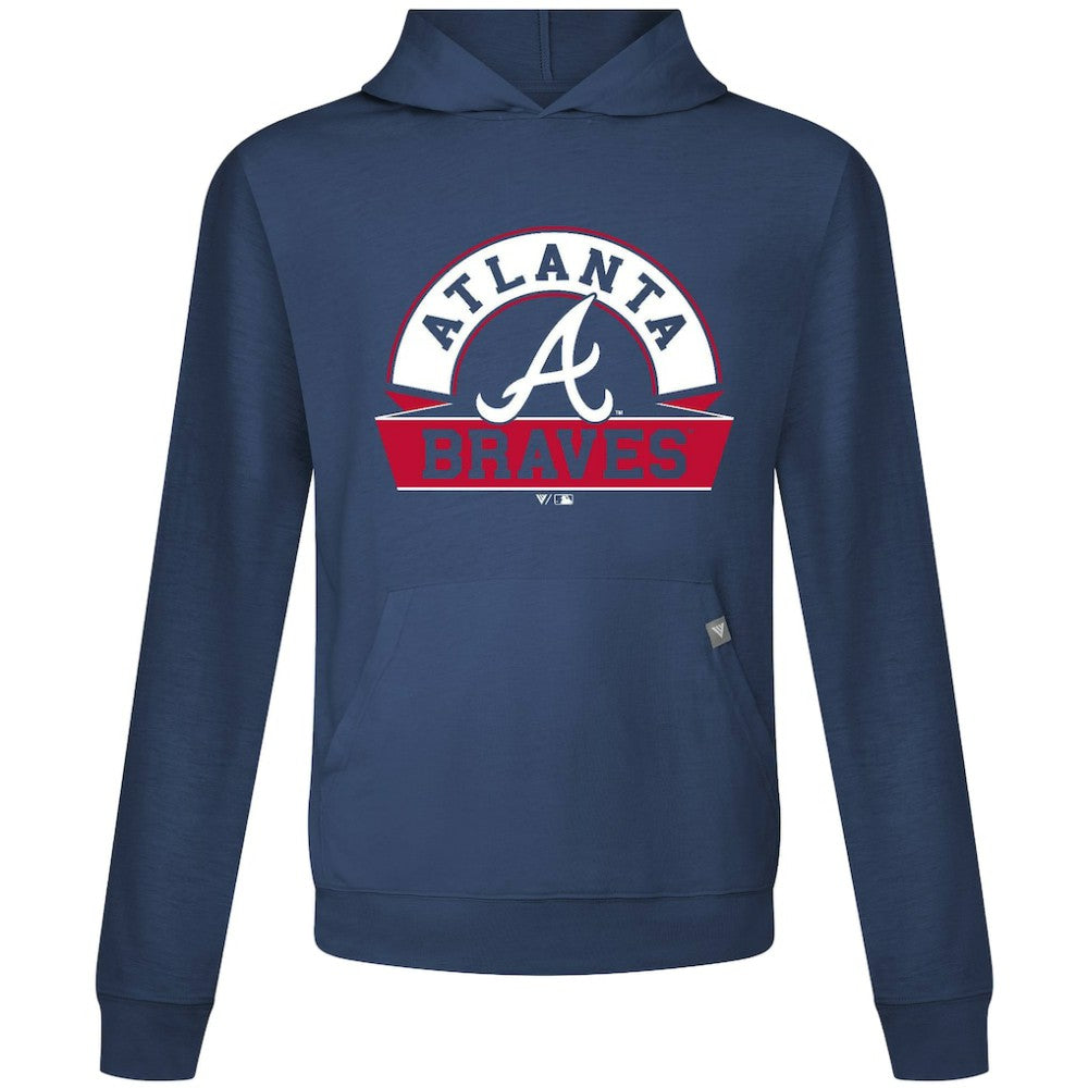 Atlanta Braves Levelwear Relay Banner Arch Pullover Hoodie Near Me