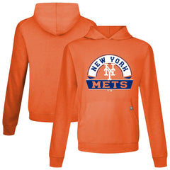 New York Mets Levelwear Relay Banner Arch Pullover Hoodie Sale