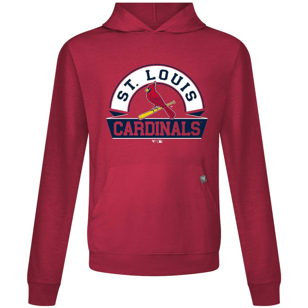 St. Louis Cardinals Levelwear Relay Banner Arch Pullover Hoodie Outlet
