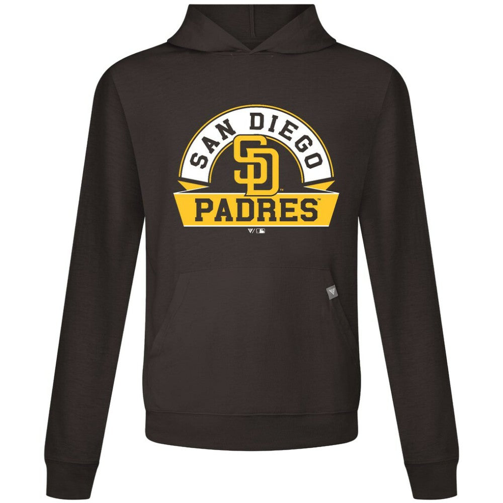 San Diego Padres Levelwear Relay Banner Arch Pullover Hoodie Sale