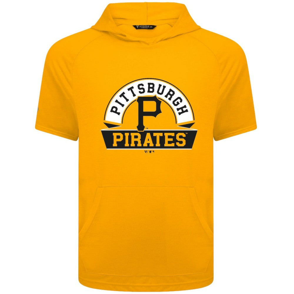 Pittsburgh Pirates Levelwear Phase Banner Arch Hoodie T-Shirt for sale