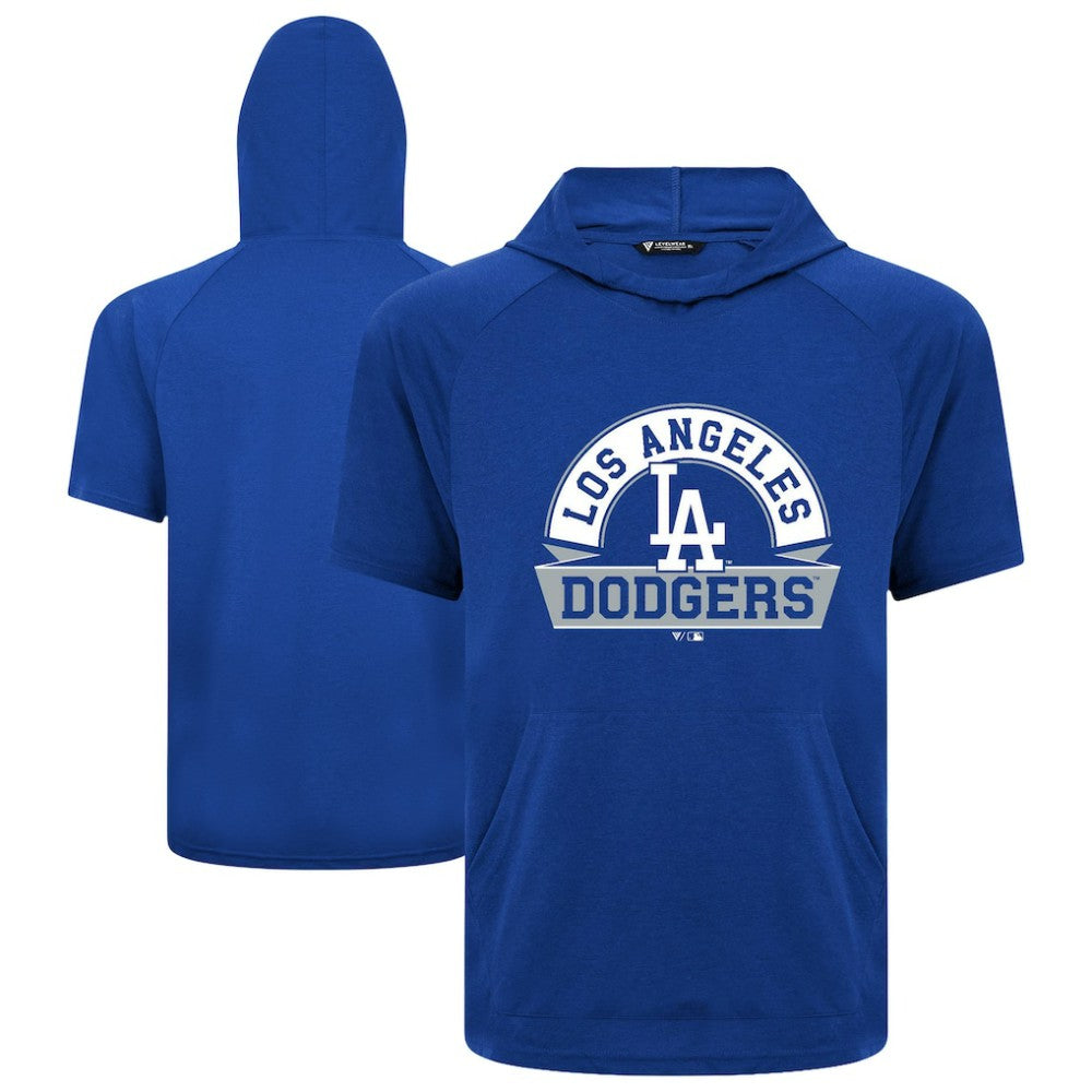Los Angeles Dodgers Levelwear Phase Banner Arch Hoodie T-Shirt Outlet