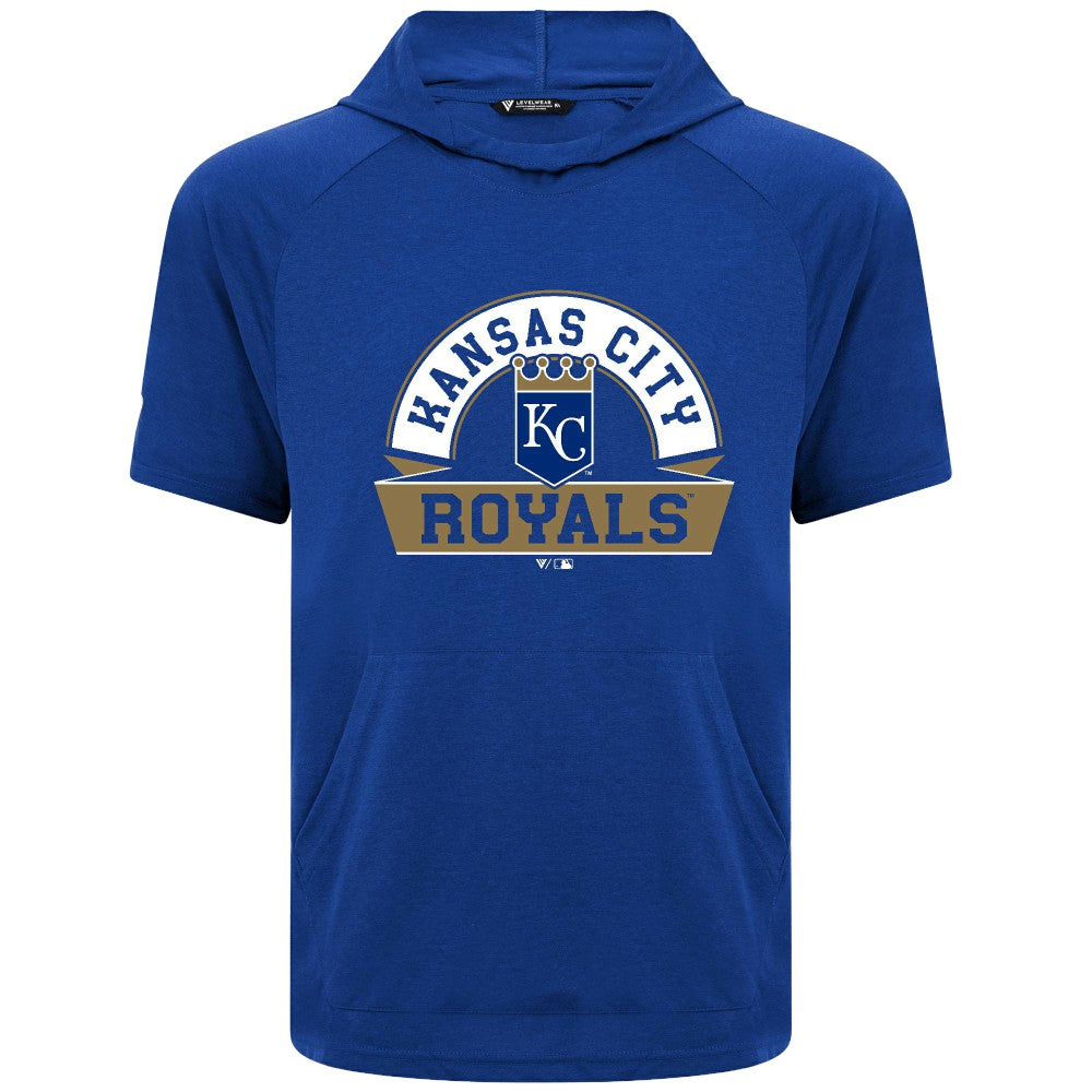 Kansas City Royals Levelwear Phase Banner Arch Hoodie T-Shirt Outlet