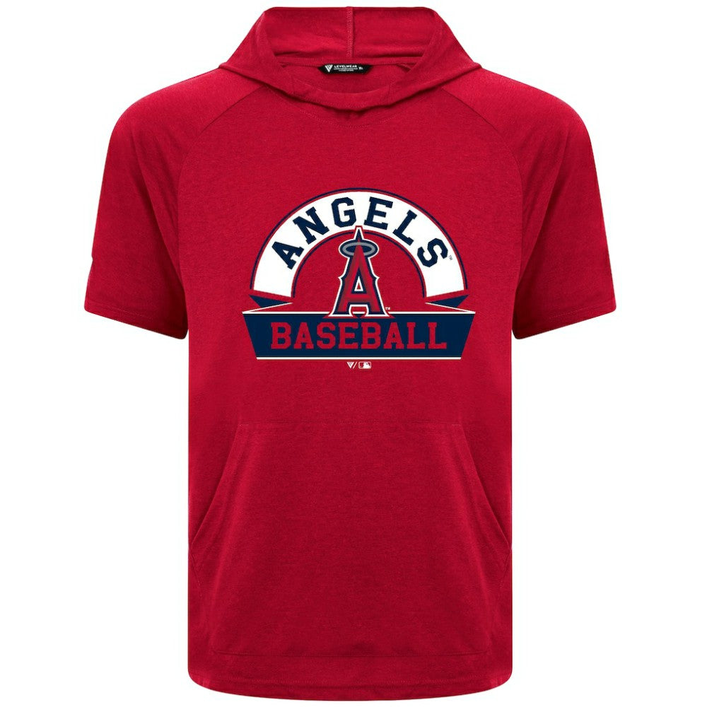 Los Angeles Angels Levelwear Phase Banner Arch Hoodie T-Shirt Sale