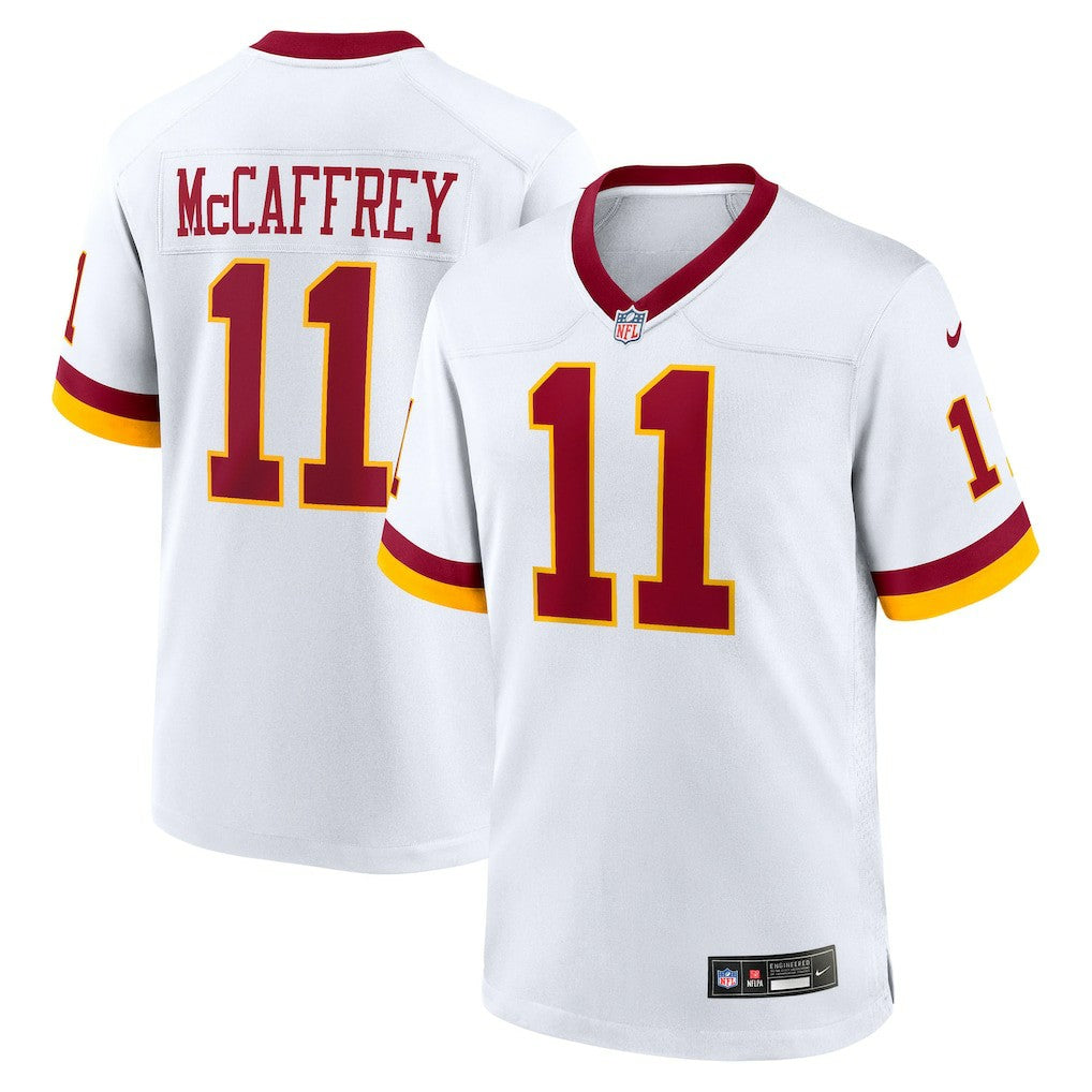 Luke McCaffrey Washington Commanders Game Super Bowl Era Jersey - White - Nike