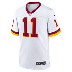 Luke McCaffrey Washington Commanders Game Super Bowl Era Jersey - White - Nike