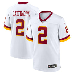 Marshon Lattimore Washington Commanders Game Super Bowl Era Jersey - White - Nike