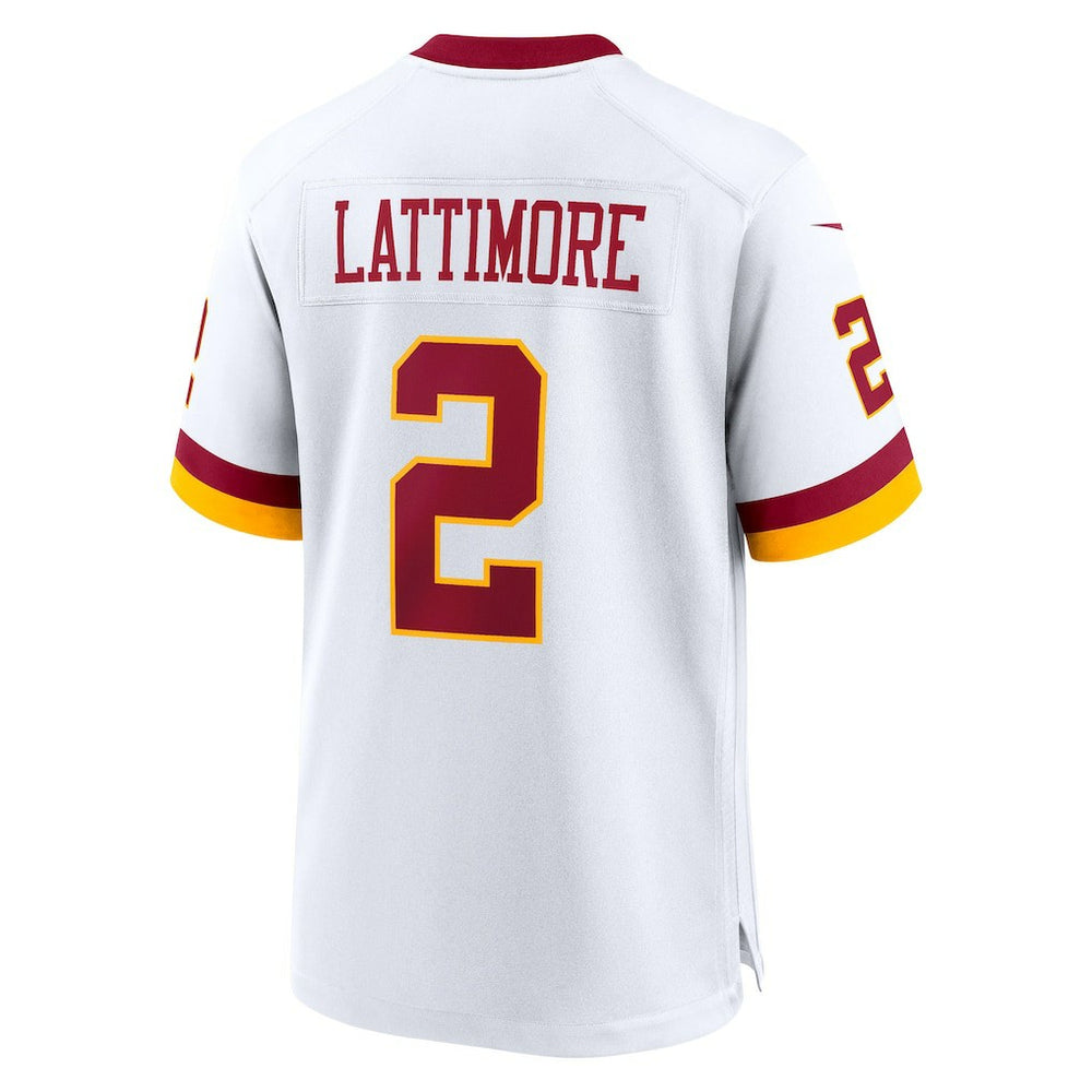Marshon Lattimore Washington Commanders Game Super Bowl Era Jersey - White - Nike