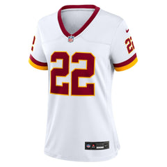 Jacory Croskey-Merritt Washington Commanders Women's Game Super Bowl Era Jersey - White - Nike