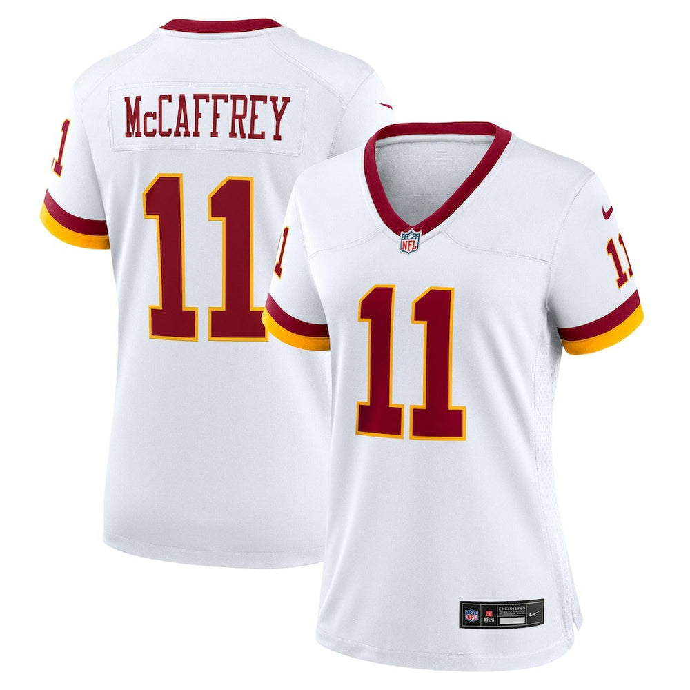 Luke McCaffrey Washington Commanders Women's Game Super Bowl Era Jersey - White - Nike