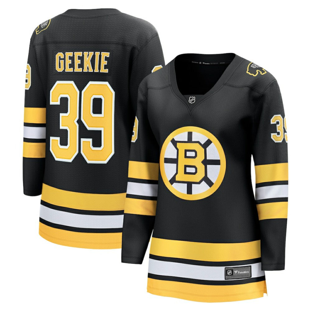 Morgan Geekie Boston Bruins Fanatics Women's Home Breakaway Player Jersey - Black | Fanatics sale