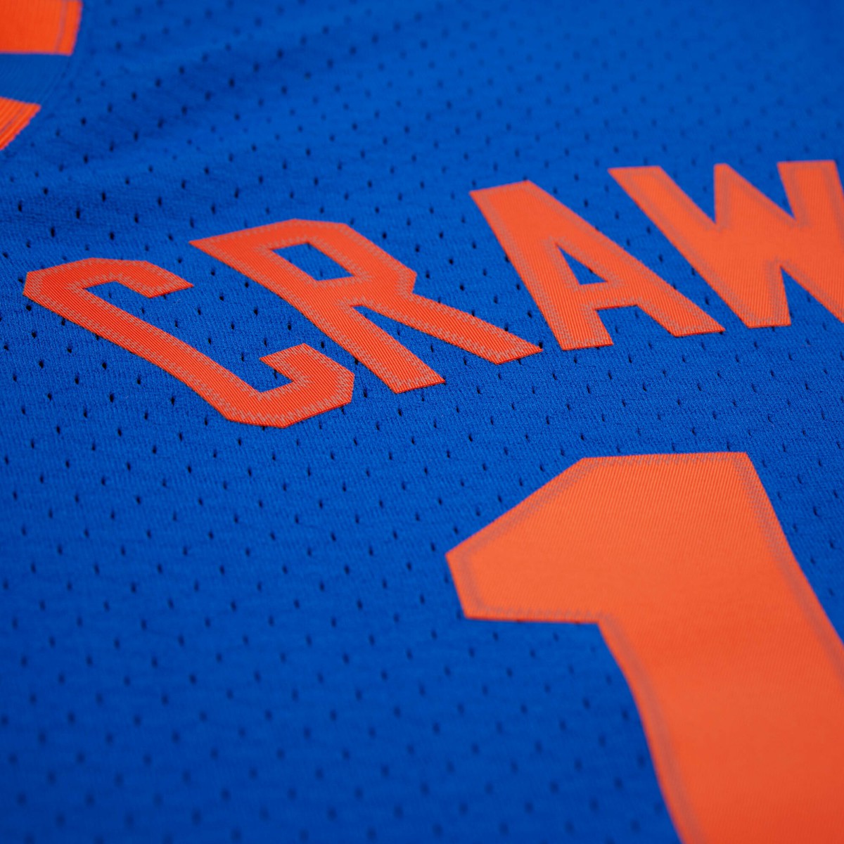 Mitchell & Ness Jamal Crawford New York Knicks 2005/06 Hardwood Classics Swingman Jersey Blue