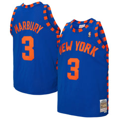 Mitchell & Ness Stephon Marbury New York Knicks 2005/06 Hardwood Classics Swingman Jersey Blue
