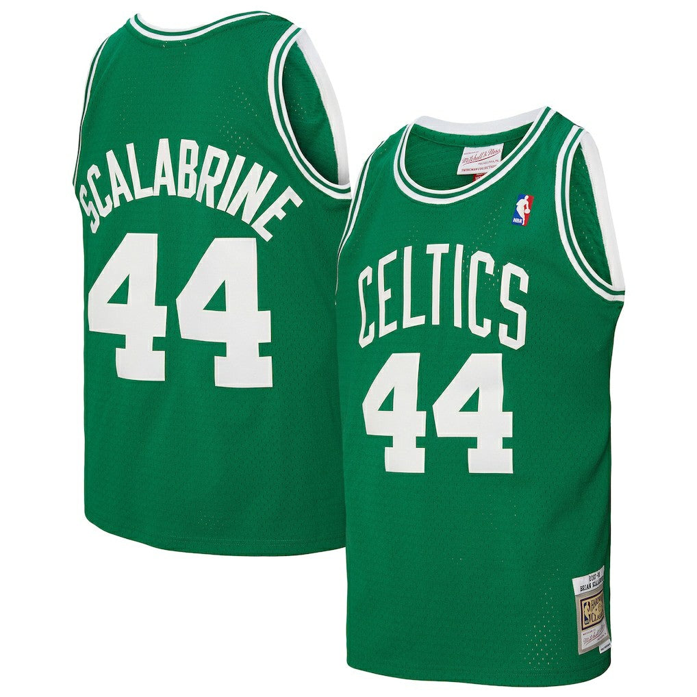 Mitchell & Ness Brian Scalabrine Boston Celtics 2007/08 Hardwood Classics Swingman Jersey Kelly Green