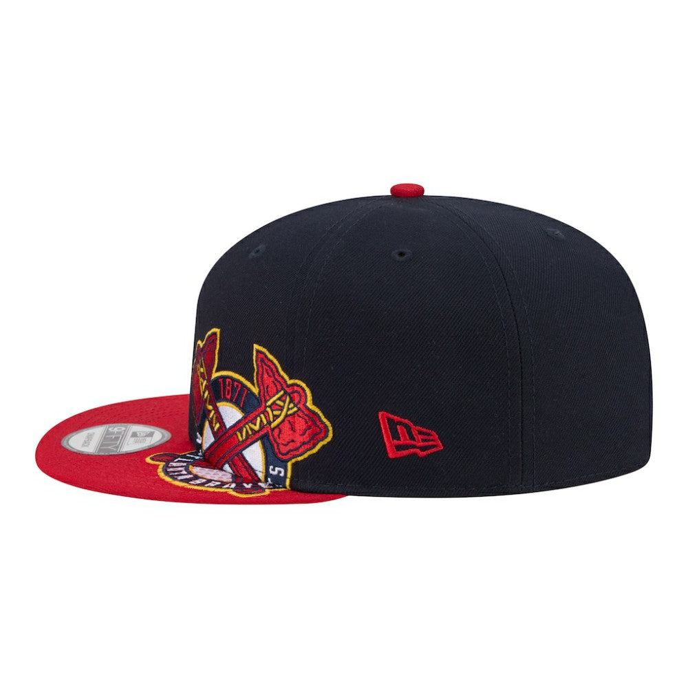 Atlanta Braves New Era Stretched Two-Tone 9FIFTY Adjustable Hat Near Me